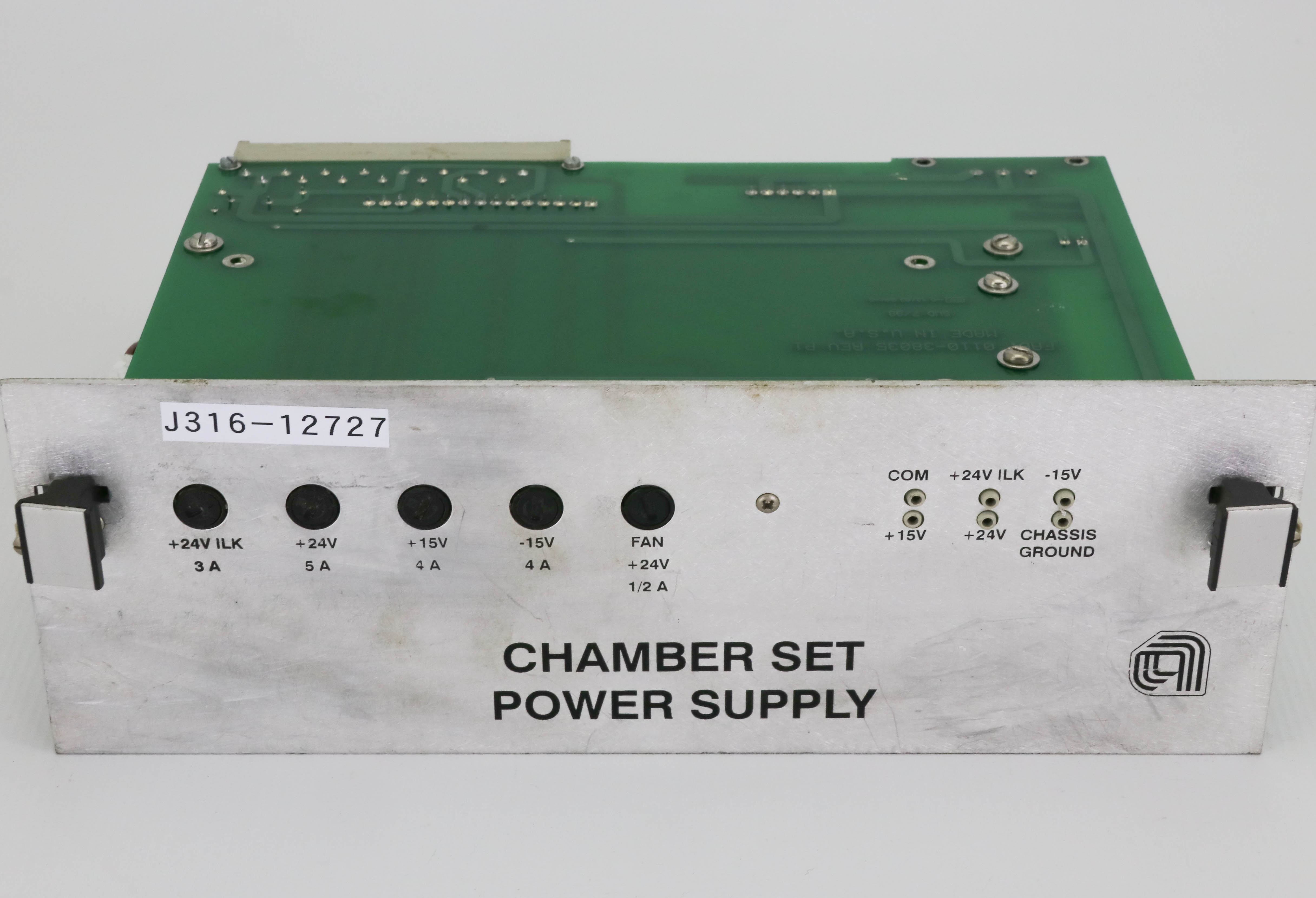 12727 APPLIED MATERIALS MODIFICATION, ASSY, PCB, CHMBR POWER, 0015